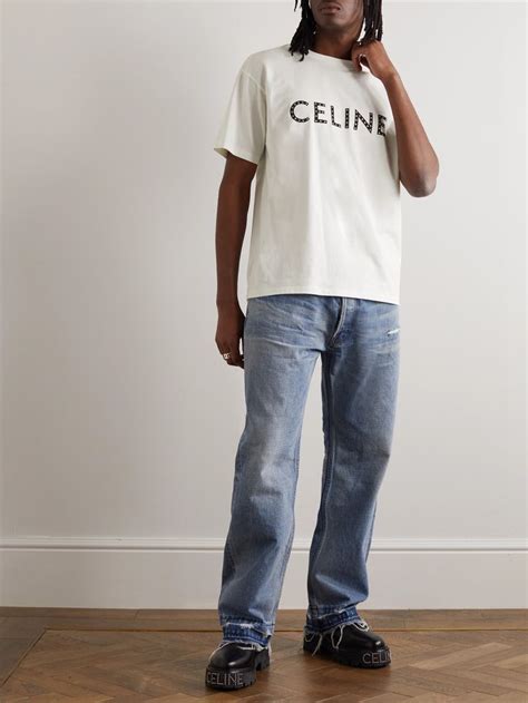 celine men tee|Celine t shirt dupe.